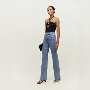 Reformation Brynn High Rise Wide Leg Trouser Jeans